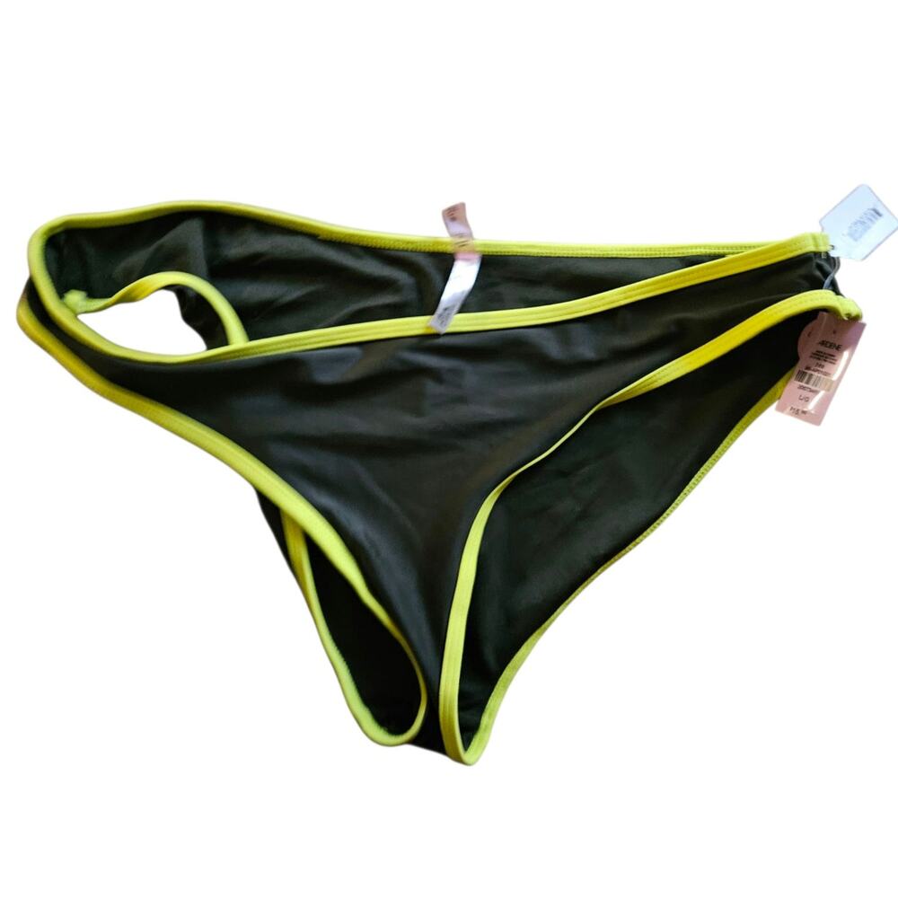 NWT Arden women green bikini bottom Size Large